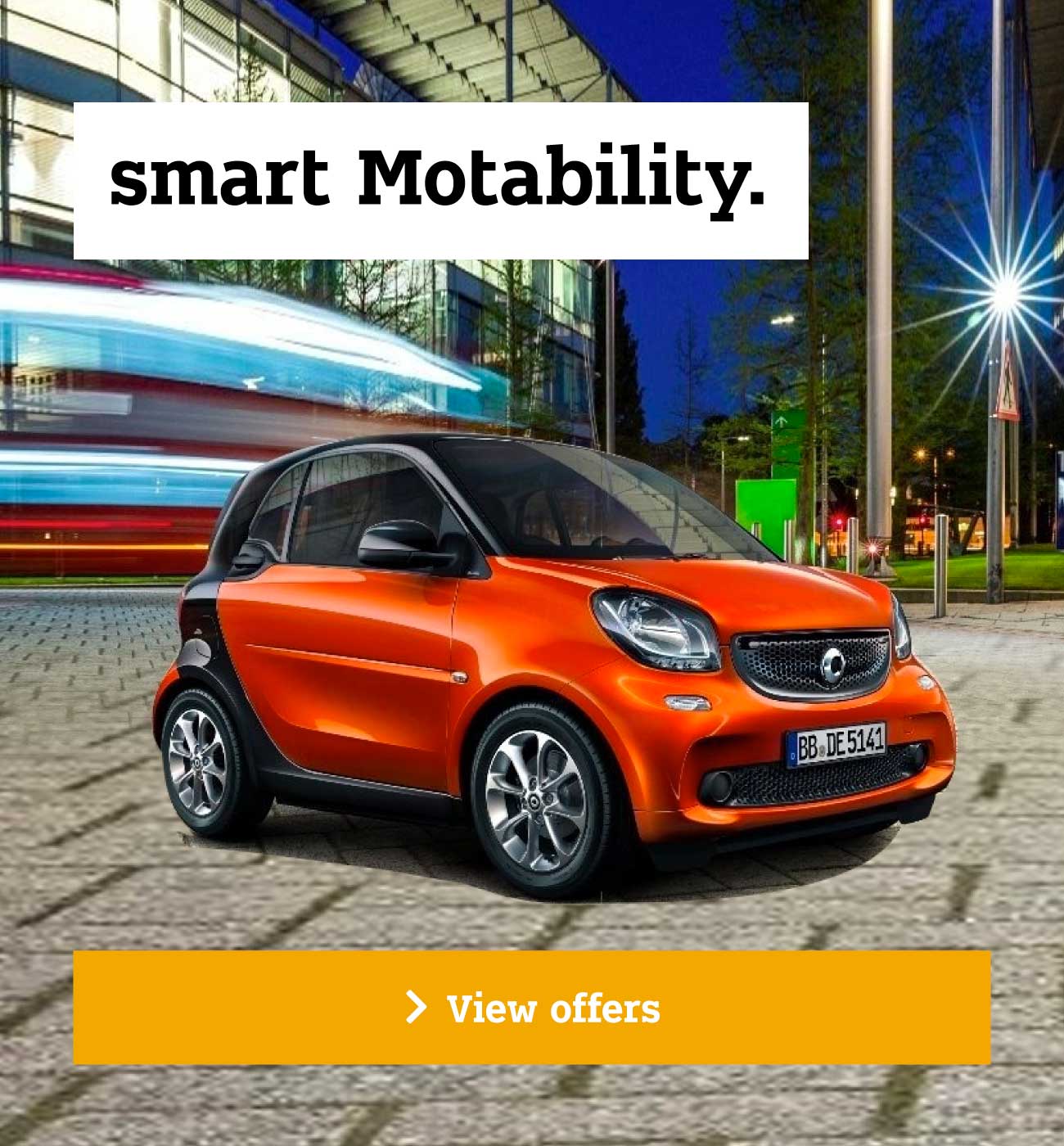 Motability Cars | Motability Online | Mercedes-Benz | smart Car